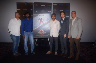 Imax poster of  'Baahubali2' unveiled