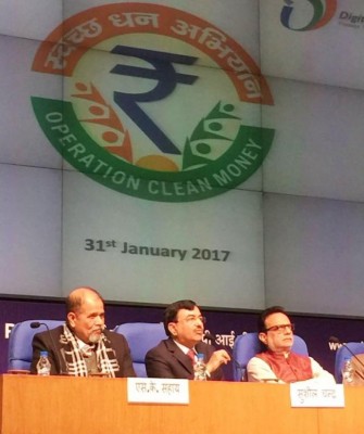 Income Tax Department launches Operation Clean Money 