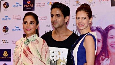 Kalki Koechlin, Richa Chadda, Arslan Goni promote Jia aur Jia in Kolkata