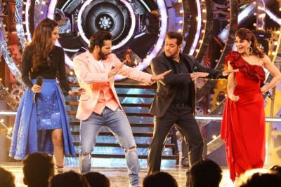 Judwaas Salman Khan and Varun Dhawan promote film in Bigg Boss launch episode