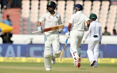 Virat's century put India on top