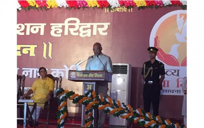 President Kovind visits Divya Prem Sewa Mission In Haridwar