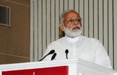 PM Modi reaches Guwahati to review flood situation in Assam