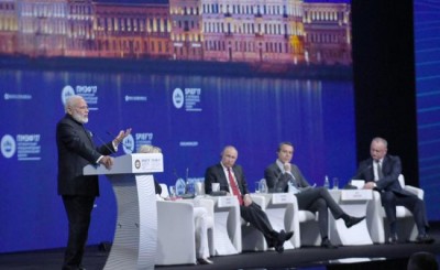 PM addresses Plenary Session of St. Petersburg International Economic Forum