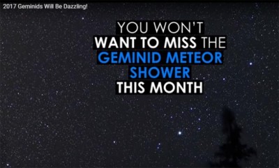 NASA asks skywatchers to gear up to experience best meteor shower next week