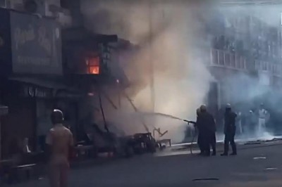 Kolkata: Fire breaks out at New Market restaurant