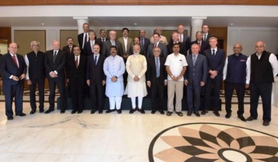 PM Modi meets top officials of global oil companies, meeting organised by NITI Aayog  