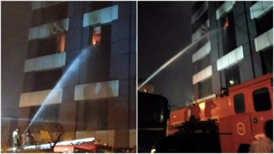 Kolkata: Fire breaks out at multi-storey near Ruby hospital