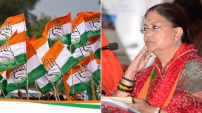 Congress protests outside assembly against Rajasthan government's gag order