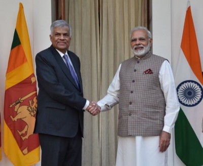 Prime ministers of India and Sri Lanka meet to discuss bilateral ties  