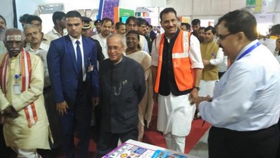 Pranab Mukherjee inaugurates the National Skill Exhibition, DTIs and Pradhan Mantri Kaushal Kendras