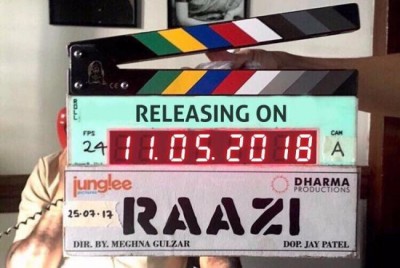 Alia Bhatt's Raazi is seven months away from releasing in India