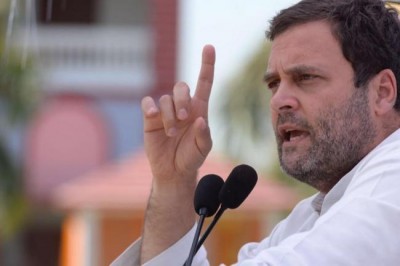  2017 Assembly Polls: Rahul Gandhi congratulates PM Modi, BJP 