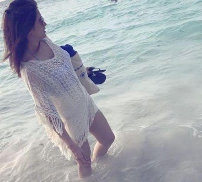 Sagarika Ghatke enjoys in Antigua, shares picture on Instagram