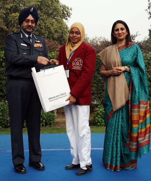 BS Dhanoa interacts with children