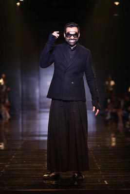 Rajesh Pratap Singh's collection catches attention at Amazon India Fashion Week