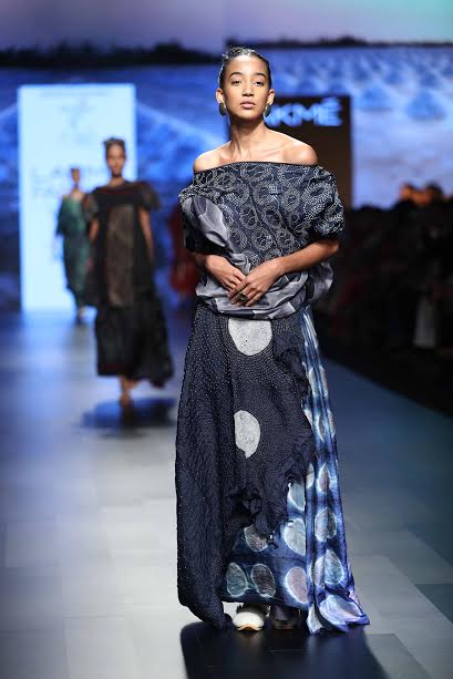 LFW: Models walk the ramp for designer Somaiya Kala Vidya