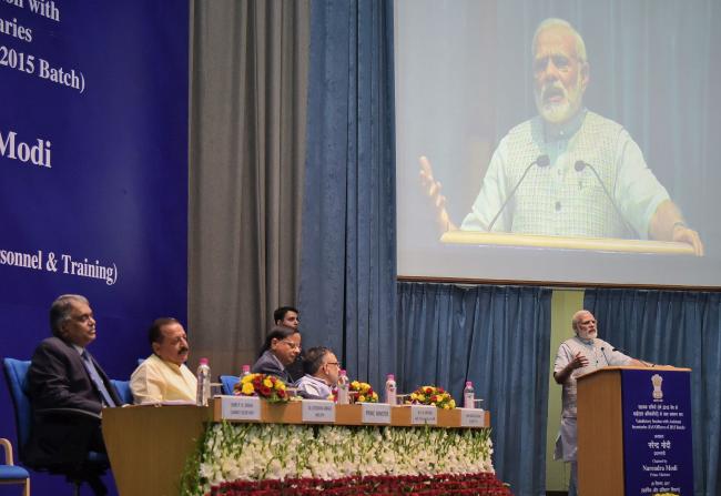 PM Modi addressing Valedictory Session of Assistant Secretaries