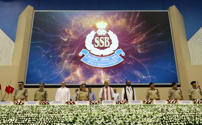 Union Home Minister Rajnath Singh in New Delhi