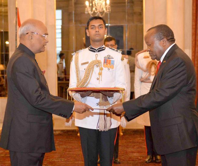 President,Ram Nath Kovind, at Rashtrapati Bhavan