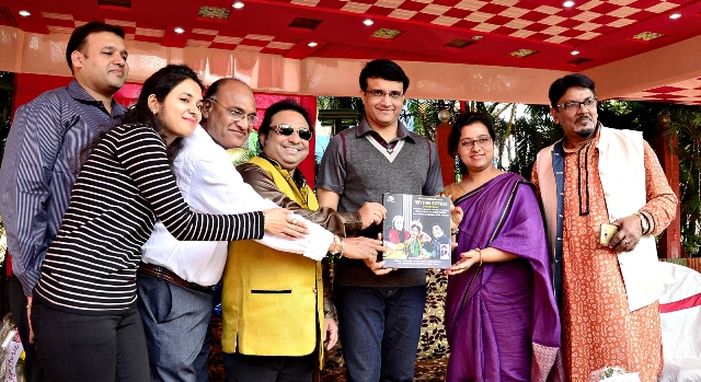 Sourav Ganguly unveils "Rhythm Express" featuring wife Dona with Pt. Prodyut Mukherjee