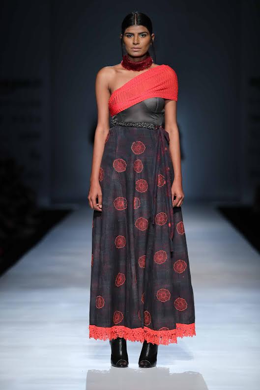 Vaani Kapoor walks ramp at Amazon India Fashion Week