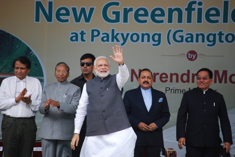 PM Narendra Modi in Sikkim