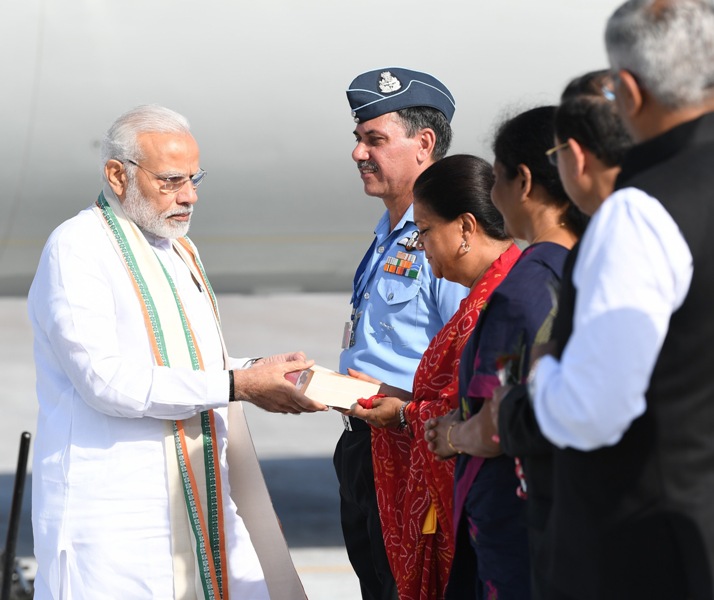 Jodhpur: Narendra Modi attends "Parakram Parvâ€ celebrations