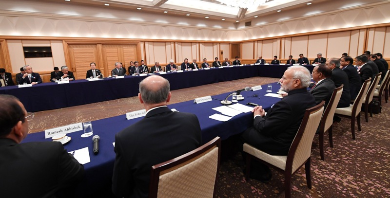 PM Narendra Modi in Japan