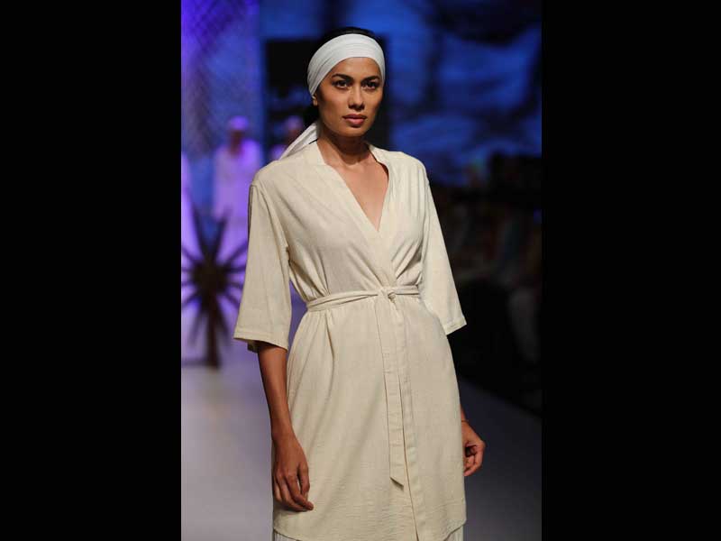 Designer Khadi Show at Lakme Fashion Week 2018