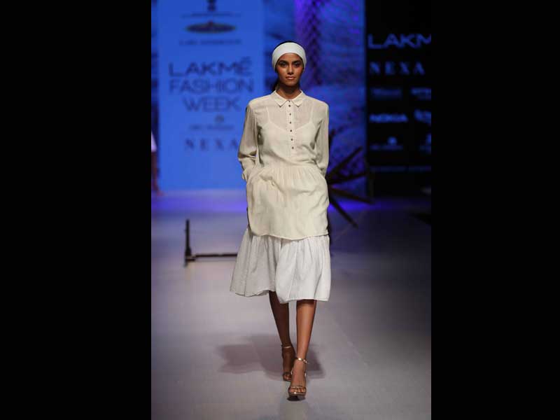 Designer Khadi Show at Lakme Fashion Week 2018