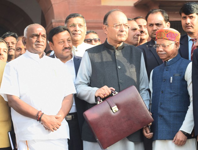 Jaitley presents Union Budget 2018