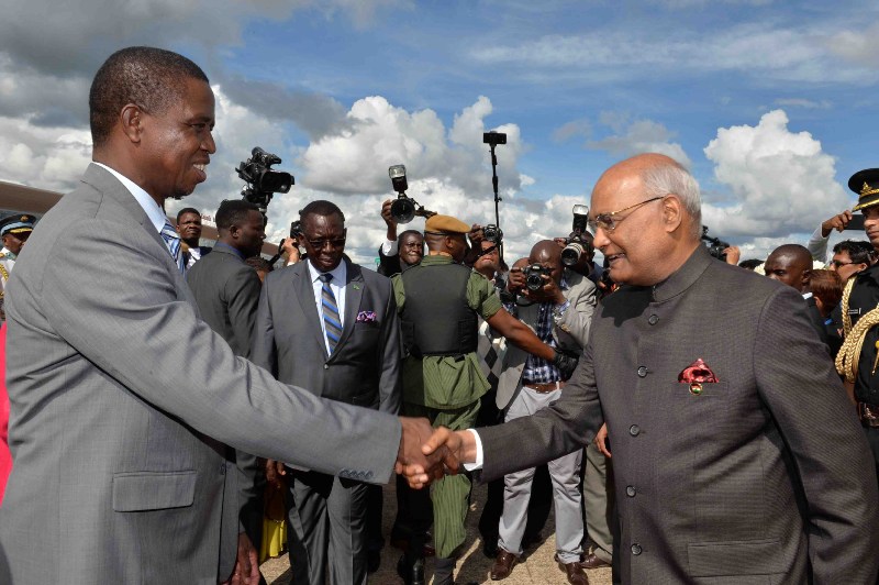 Ram Nath Kovind vists Zambia 