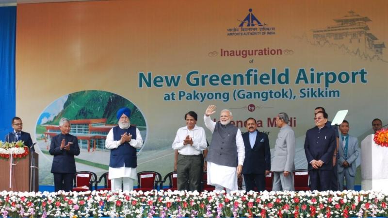 PM Narendra Modi in Sikkim