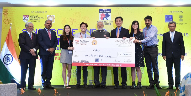 PM  Narendra Modi in Singapore