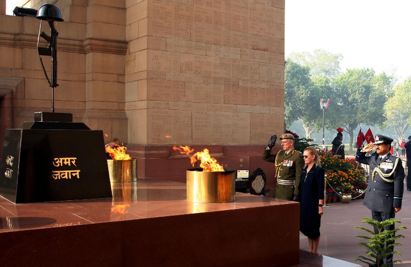Lt. Gen Timothy Keating  in New Delhi  