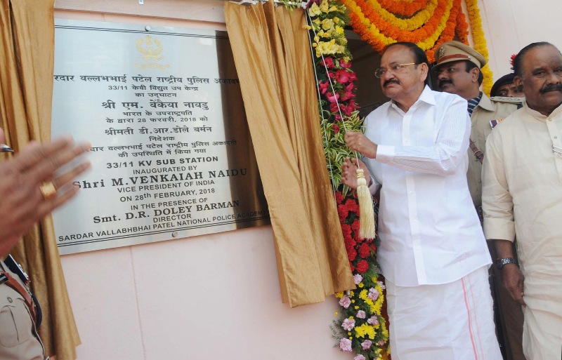 VP M. Venkaiah Naidu in Hyderbad
