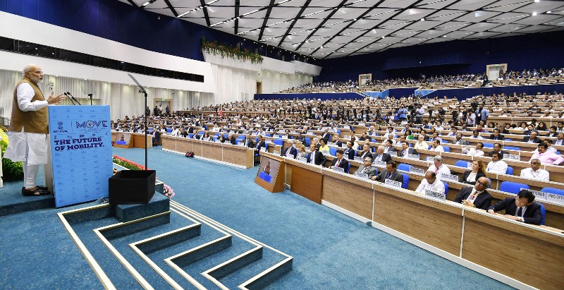 Modi visits Virtual Digital Exhibition in New Delhi