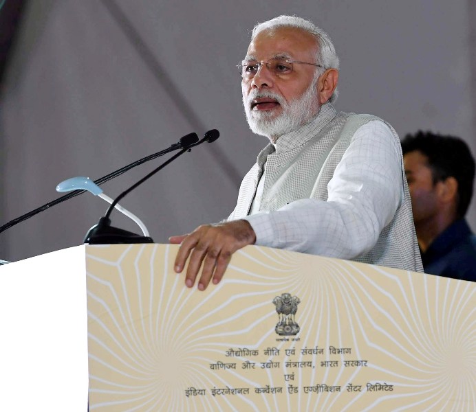 PM Modi addresses stone laying ceremony of India International Convention and Expo Centre in Delhi