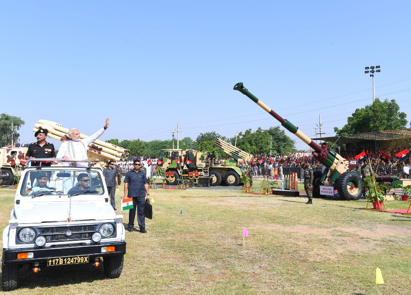 Jodhpur: Narendra Modi attends "Parakram Parvâ€ celebrations