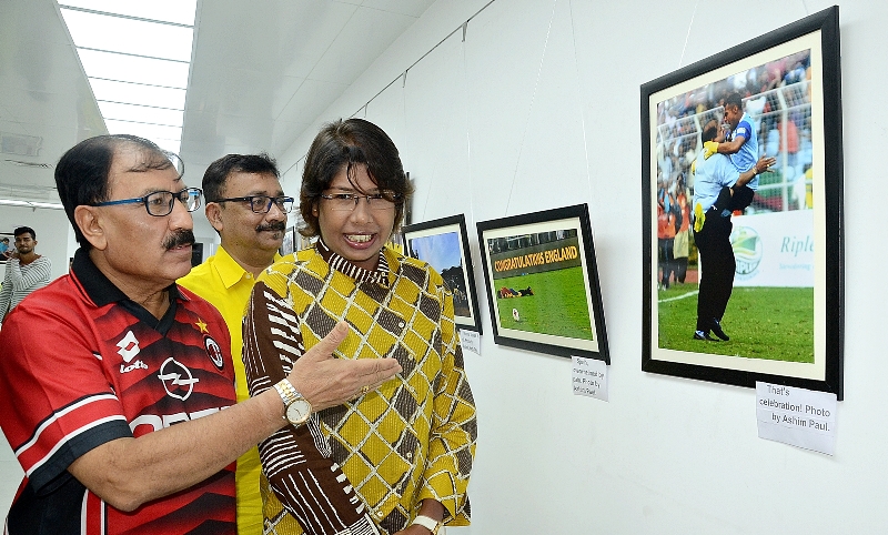 Prasun Banerjee, Jhulam Goswami inaugurate exhibition Sports Flashback