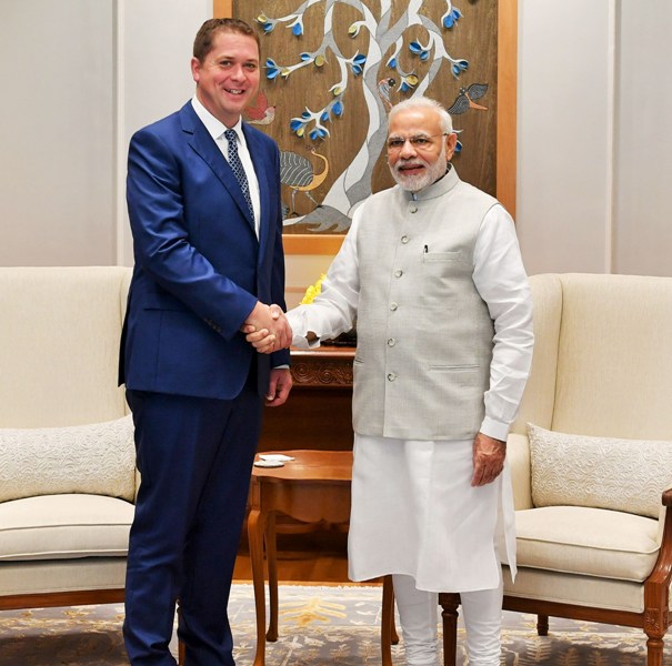 Andrew Scheer calls on PM Modi