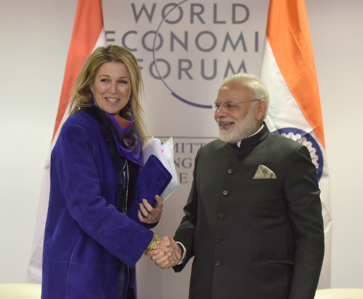 Narendra Modi in Davos