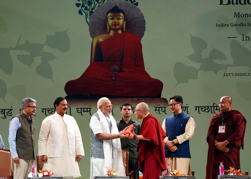 PM Modi attends  Buddha Jayanti  celebrations 
