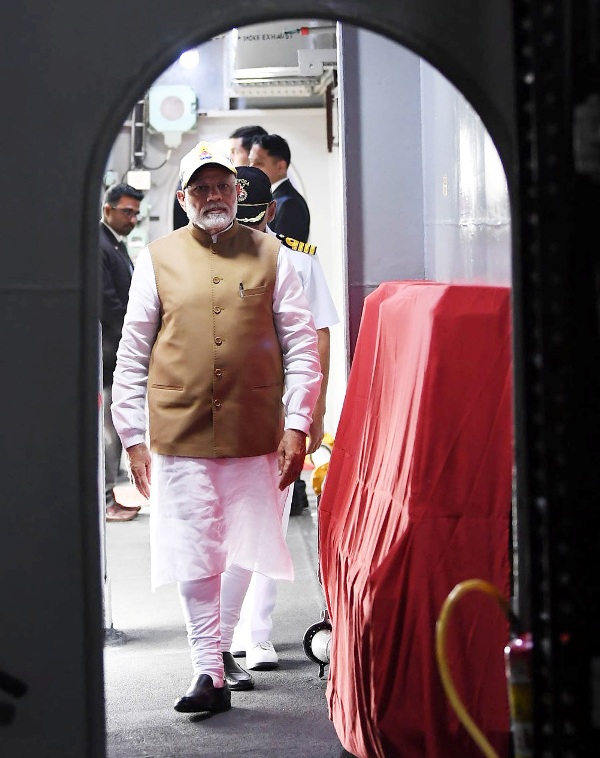 Narendra Modi enplanes for India after three-nation visit  