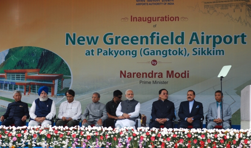 PM Narendra Modi in Sikkim