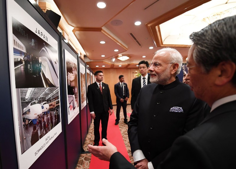 PM Narendra Modi in Japan