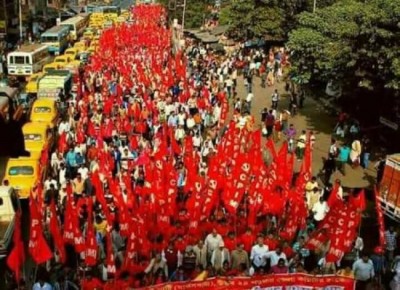 Lenin statue demolition in Tripura: Left activists march in Kolkata 