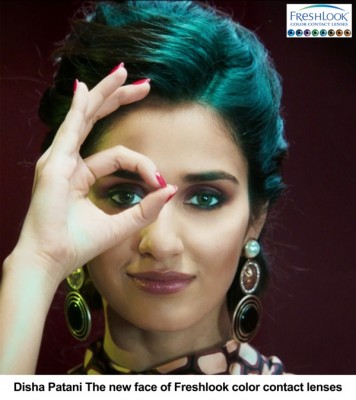 Disha Patani signed as new face of FreshLook color contact lenses