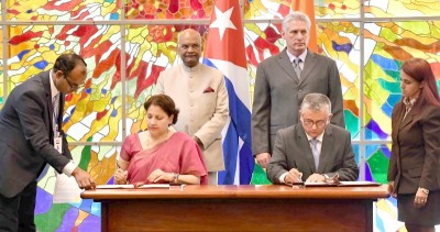 Kovind visits Cuba